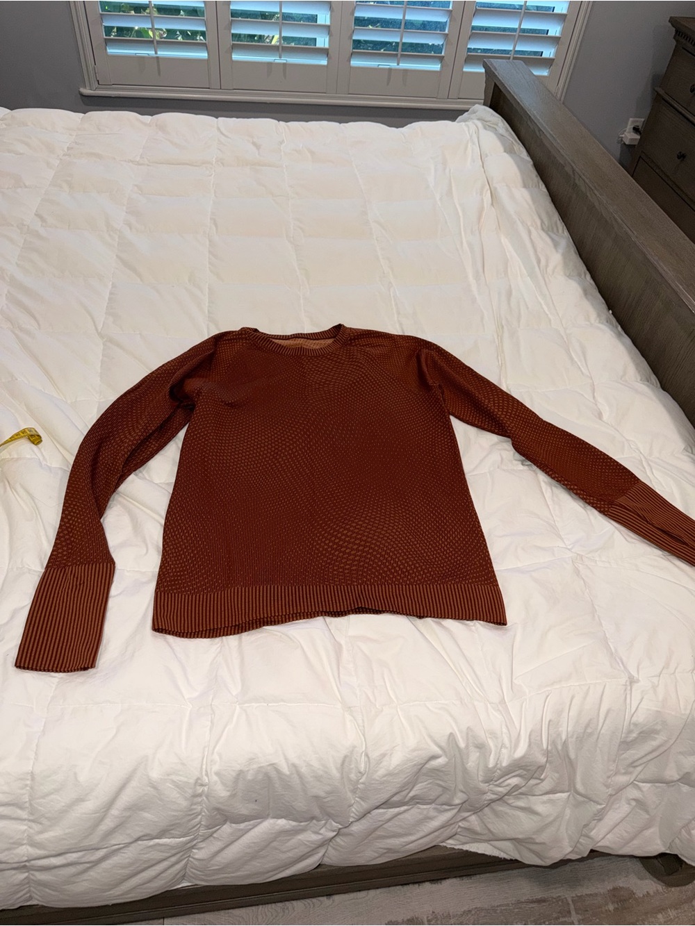 Lululemon Women's Crewneck Knit Sweater - Rust